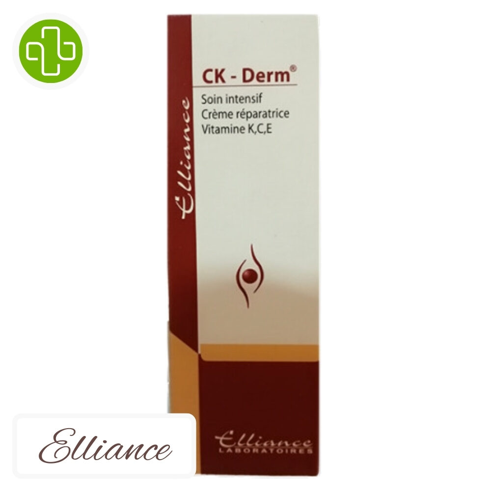 Elliance Ck Derm Soin Intensif Creme Reparatrice Vitamine Kc Et E 30ml