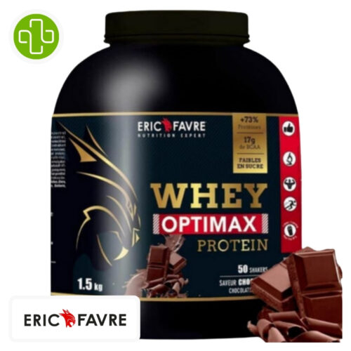 Eric Favre Optimax Whey Protein Goût Chocolat - 1.5kg