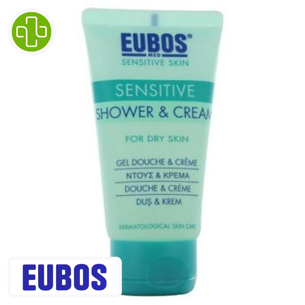 Eubos Sensitive Skin Gel Douche Et Creme 75ml