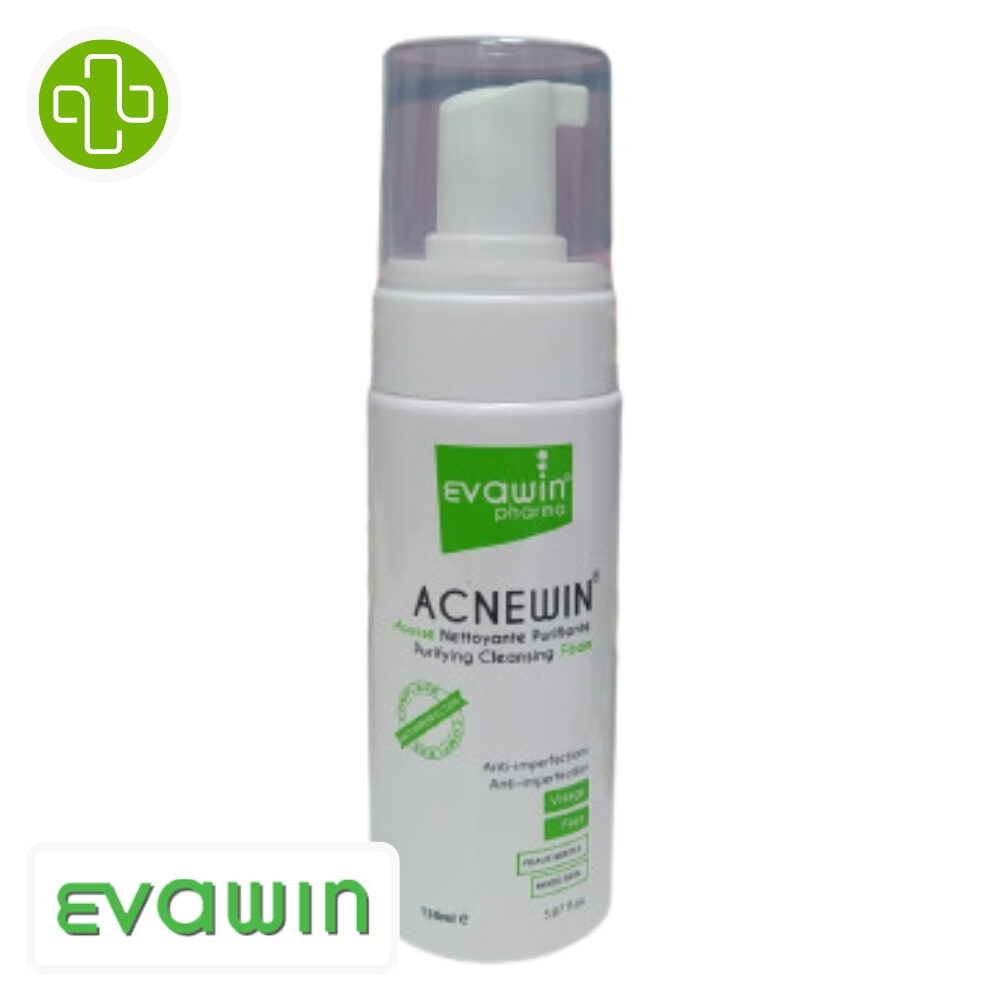 Evawin Pharma Acnewin Mousse Nettoyante Purifiante 150ml