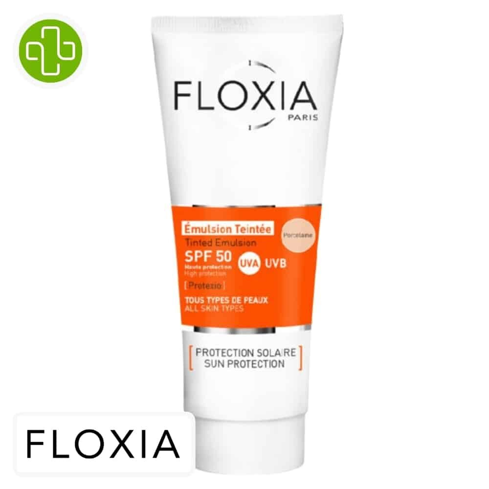 Floxia Protexio Emulsion Teinte Porcelaine Spf50 50ml