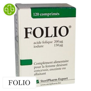 Folio Acide Folique 120 Comprimes