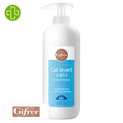 Gifrer Bébé Gel Lavant Corps et Cheveux - 500ml