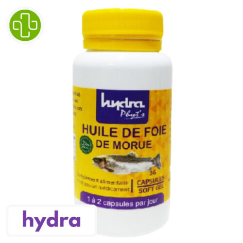 Hydra Plus Huile de Foie de Morue - 36 Gélules
