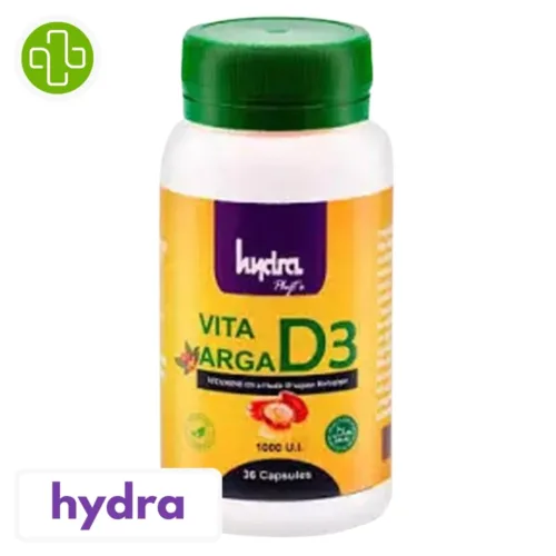 Hydra Plus Vita Arga D3 - 60 Gélules