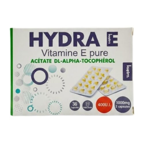 Hydra Plus Vitamine E 400 Ui 36 Capsules