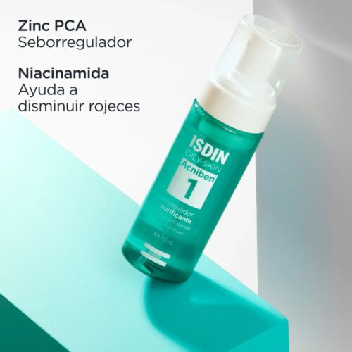 Isdin Acniben 1 Mousse Nettoyante Purifiante 150ml 3