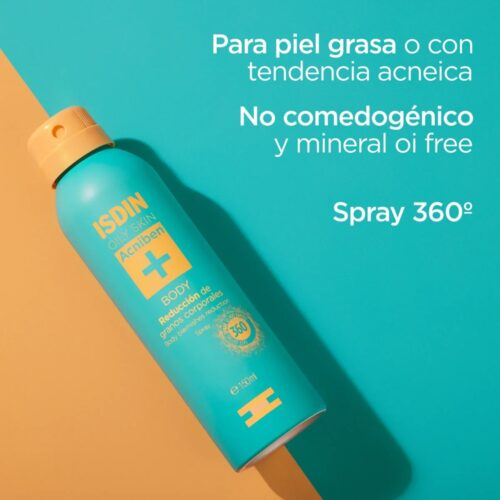 Isdin Acniben Spray Corps Anti Imperfections 150ml 7
