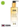 Produit de la marque Isdin Isdinceutics Essential Cleansing Huile Nettoyante Démaquillante – 200ml sur un fond blanc avec un logo Parachezvous celui de de la marque Isdin