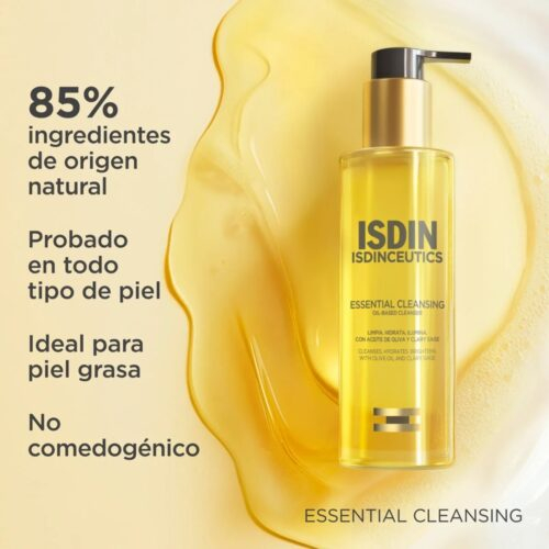 Isdin Isdinceutics Essential Cleansing Huile Nettoyante 200ml 9
