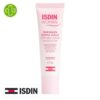 Produit de la marque Isdin Woman Crème Hydratante Intime Vulvaire – 30g sur un fond blanc avec un logo Parachezvous celui de de la marque Isdin