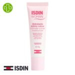 Produit de la marque Isdin Woman Crème Hydratante Intime Vulvaire – 30g sur un fond blanc avec un logo Parachezvous celui de de la marque Isdin