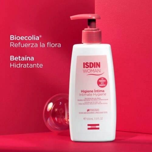 Isdin Woman Gel Nettoyant Intime Sans Savon 200ml 2