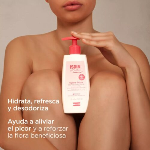 Isdin Woman Gel Nettoyant Intime Sans Savon 200ml 8