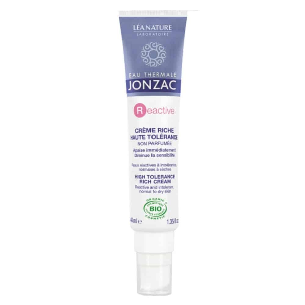 Jonzac Reactive Creme Riche Haute Tolerance Bio 40ml