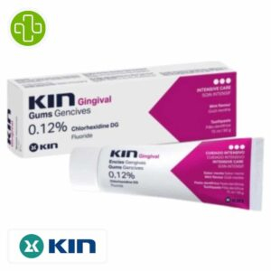 Kin Gingival Dentifrice Gencives 012 Chlorhexidine Soin Intensif 75ml