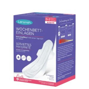 Lansinoh Serviettes Maternite Tres Absorbantes 0 2 Semaines 10u