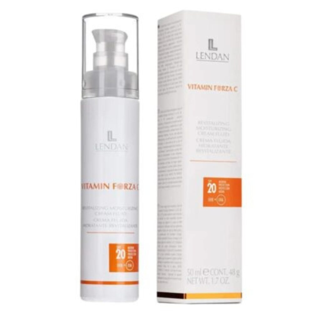 Lendan Vitamin Forza Creme Fluide Hydratante Revitalisante Spf20 50ml