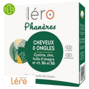 Lero Phaneres Cheveux Et Ongles 30 Capsules