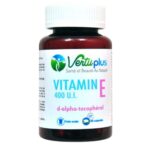VertuPlus Vitamine E 400 UI D-Alpha-Tocophérol - 50 Capsules
