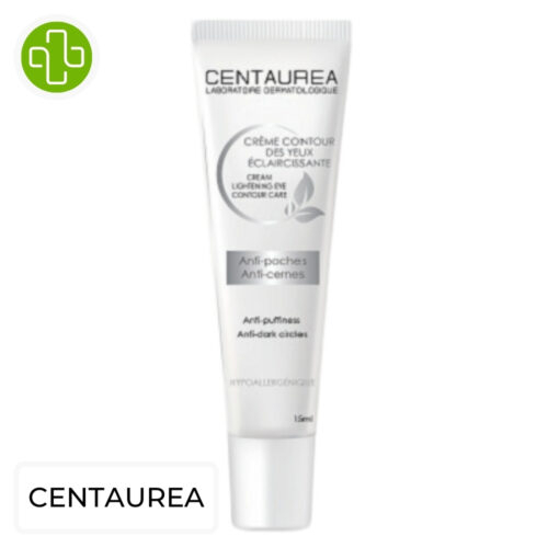 Centaurea Crème Contour des Yeux Éclaircissante Poches et Cernes - 15ml