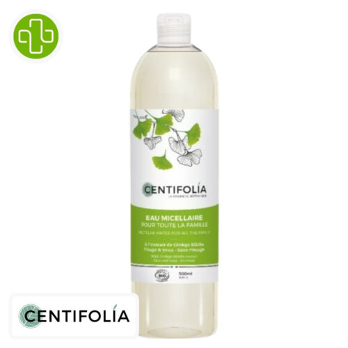 Centifolia Eau Micellaire pour Toute la Famille Bio - 500ml