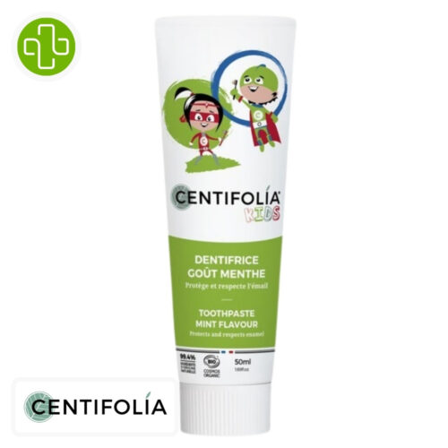 Centifolia Kids Dentifrice Goût Menthe Bio - 50ml