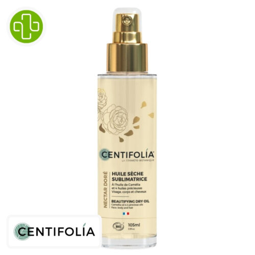 Centifolia Nectar Doré Huile Sèche Sublimatrice Bio - 105ml