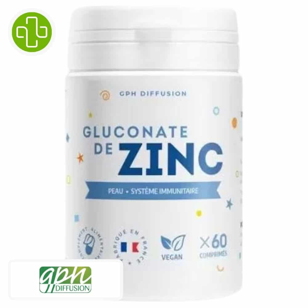 Gph Diffusion Gluconate De Zinc 60 Comprimes