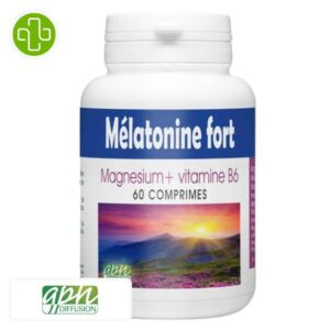 Gph Diffusion Melatonine Fort Magnesium Et Vitamine B6 60 Comprimes