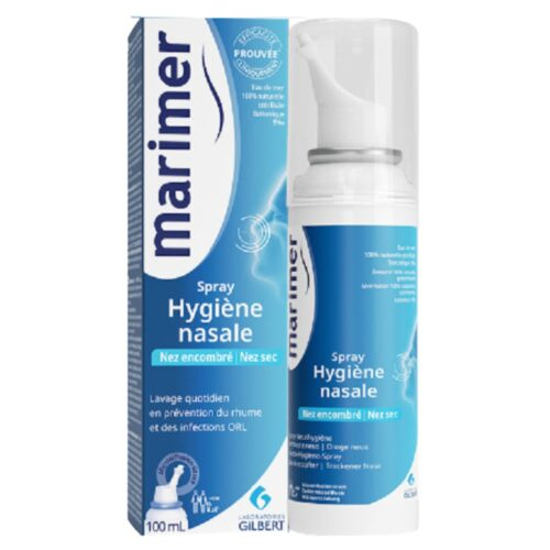 Marimer Spray Hygiène Nasale Quotidienne Nez Encombré et Sec - 100ml