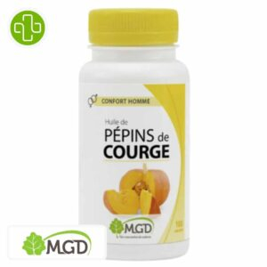 Mgd Nature Confort Homme Huile De Pepins De Courge 100 Capsules