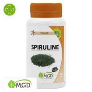 Mgd Nature Vitalite Spiruline 100 Comprimes