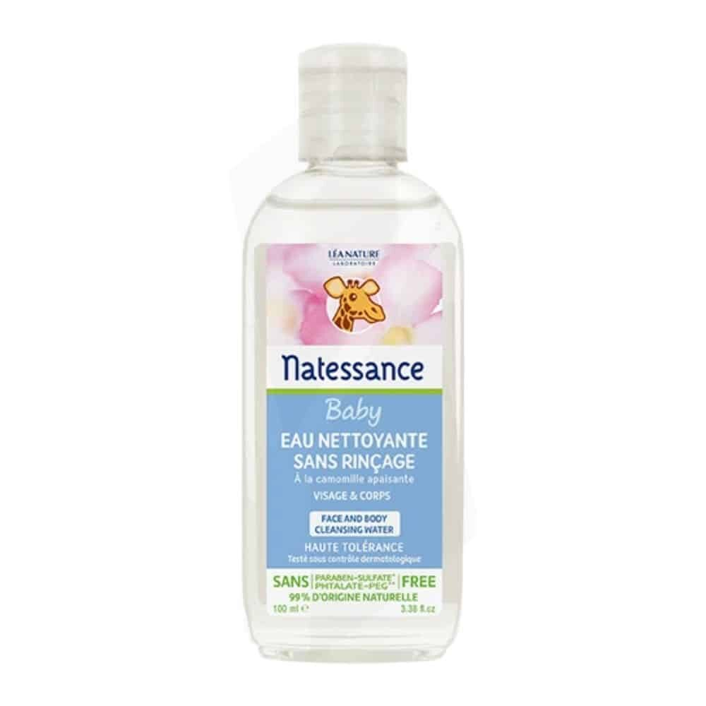 Natessance Baby Eau Nettoyante Sans Rincage 100ml