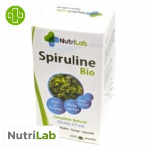 Nutrilab Spiruline Bio 120 Comprimes