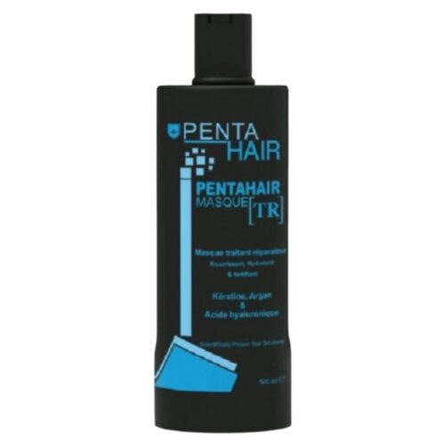 PentaSkin Hair TR Masque Traitant Réparateur (Kératine, Argan et Acide Hyaluronique) - 500ml