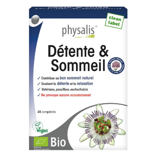 Physalis Détente et Sommeil - 45 Comprimés