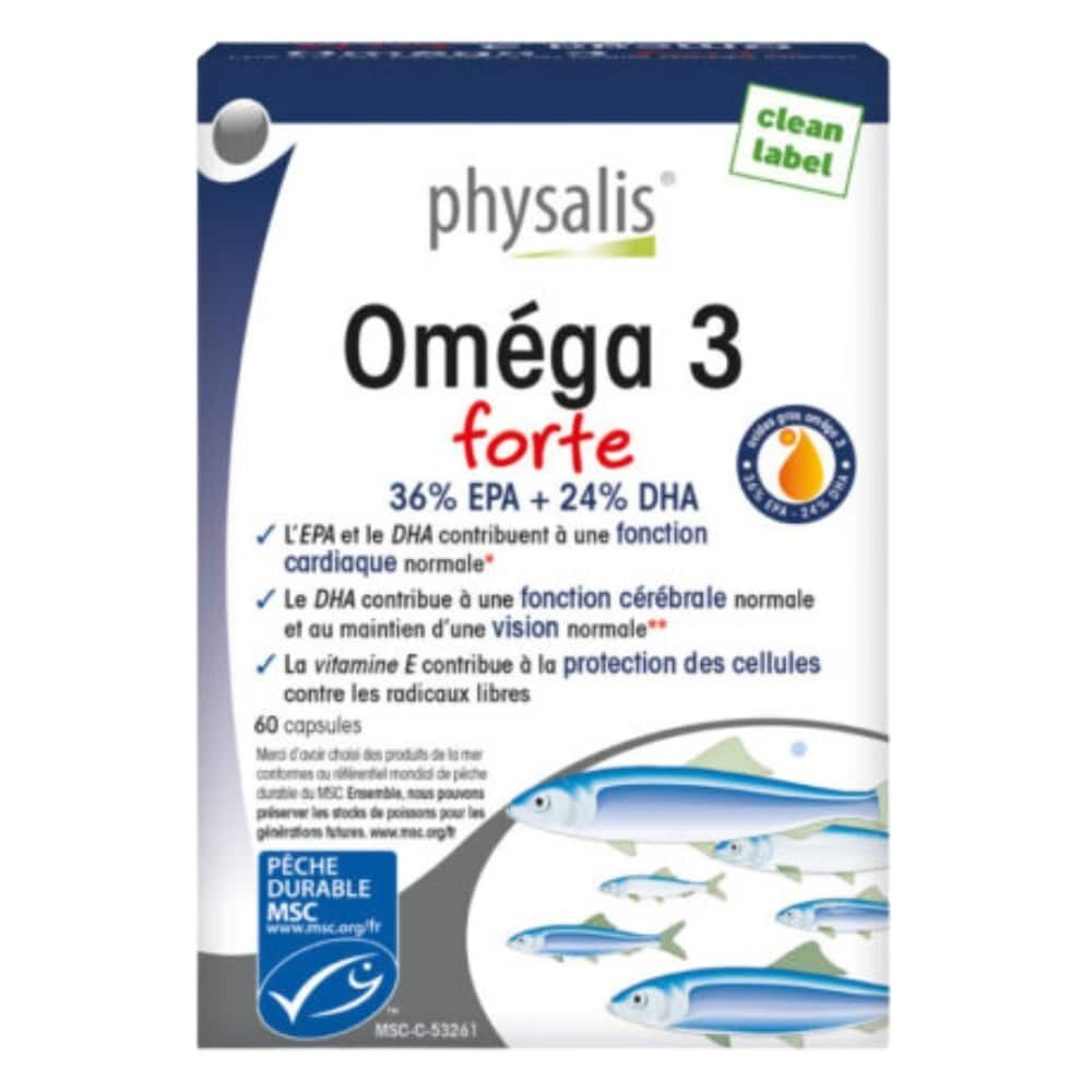 Physalis Omega 3 Forte 36 Epa 24 Dhs 60 Capsules