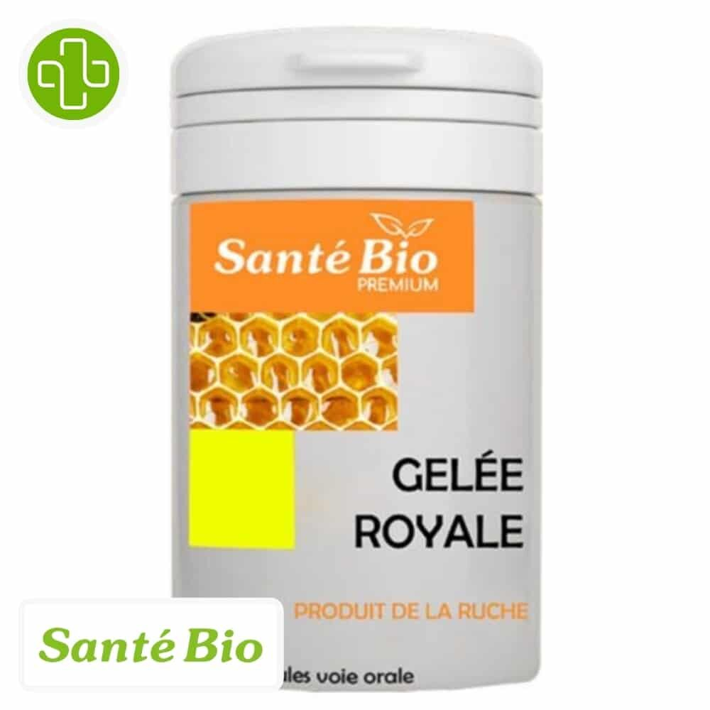 Sante Bio Premium Gelee Royale Produit De La Ruche 60 Gelules