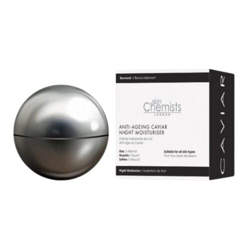 SkinChemists Crème Hydratante de Nuit Anti-Âge au Caviar - 50ml