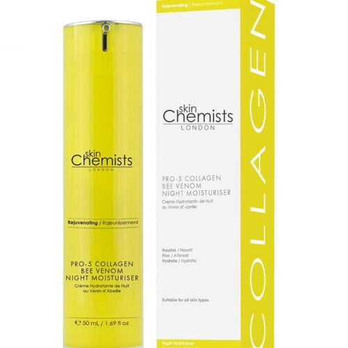 SkinChemists Crème Hydratante de Nuit au Venin d’Abeille Pro-5 - 50ml