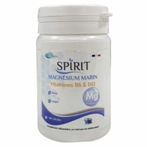 Spirit Pharma Magnesium Marin Et Vitamine B6 Et B12 30 Gelules