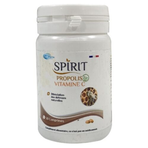 Spirit Pharma Propolis Bio et Vitamine C - 30 Comprimés