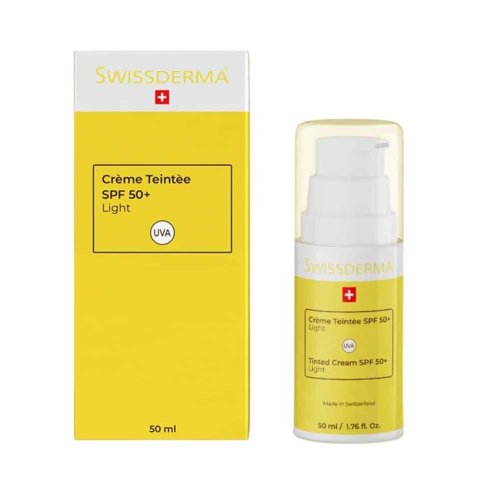 Swissderma Creme Teinte Light Spf50 50ml
