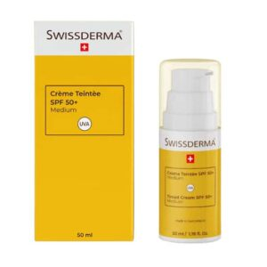 Swissderma Creme Teinte Medium Spf50 50ml