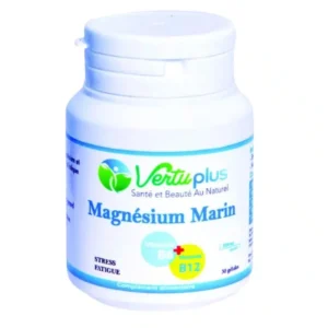 Vertuplus Magnesium Marin Vitamines B6 Et B12 Stress Et Fatigue 30 Gelules