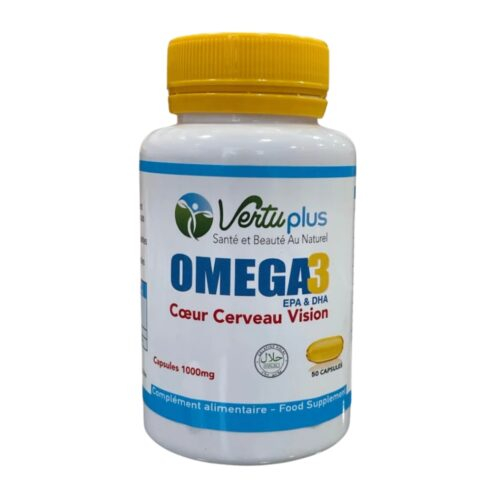 Vertuplus Omega 3 Coeur Cerveau Et Vision 1000mg 50 Capsules 2