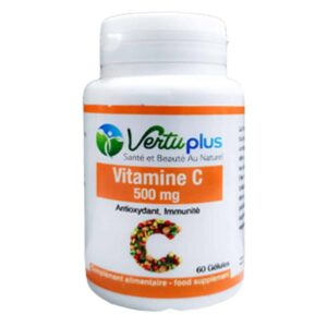 Vertuplus Vitamine C Antioxydant Et Immunite 500mg 60 Gelules