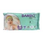 Bambo Nature Lingettes Bébés sans Parfum - 50u