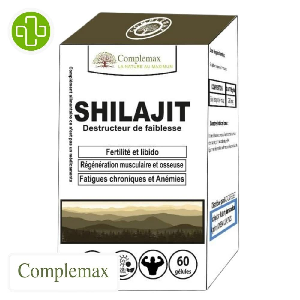 Complemax Shilajit 60 Gelules